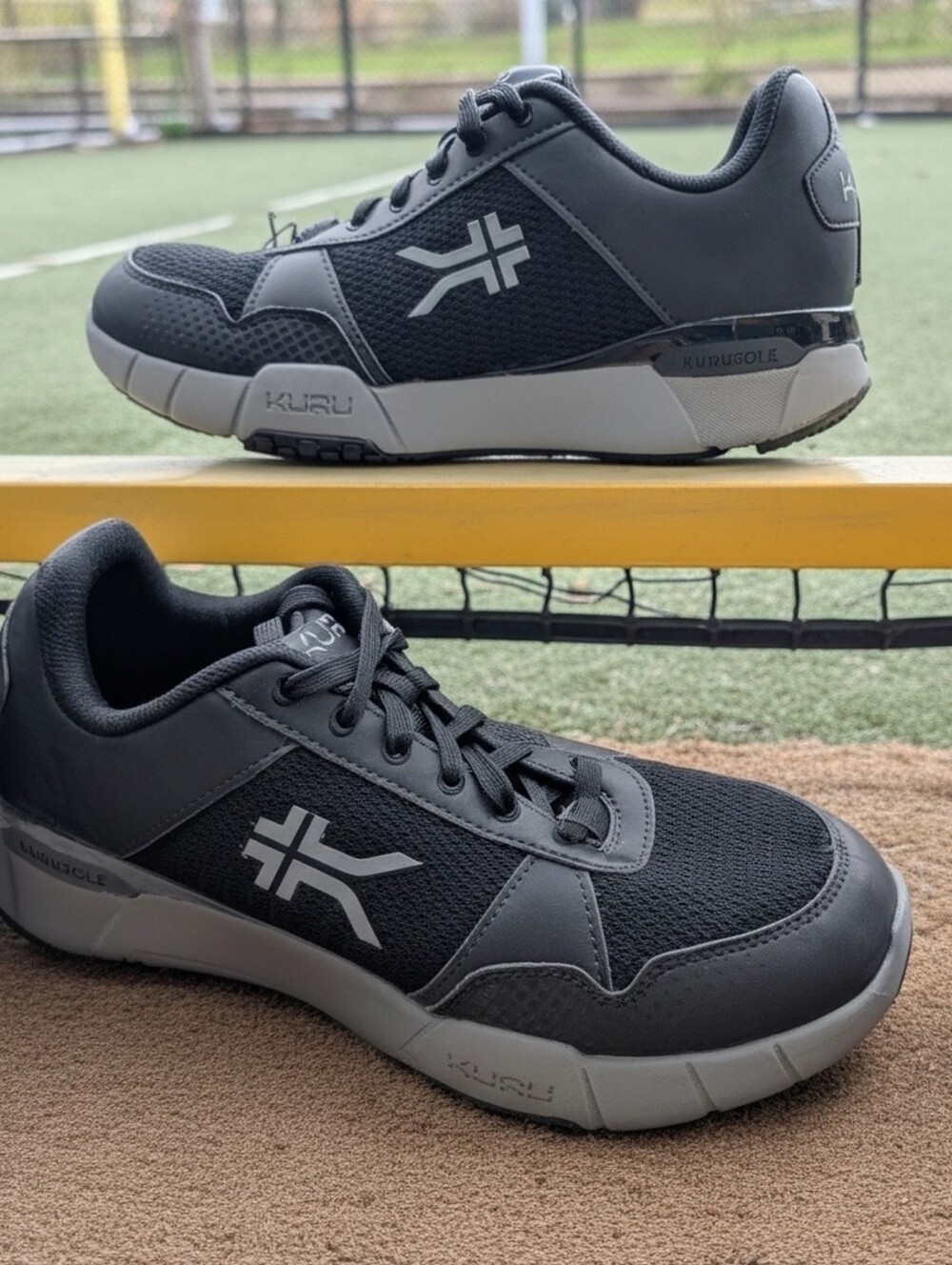 Kuru Cloud Quantum 2 Men's Sz 10.5 M Orthopedic Pickleball Walking Shoes $169